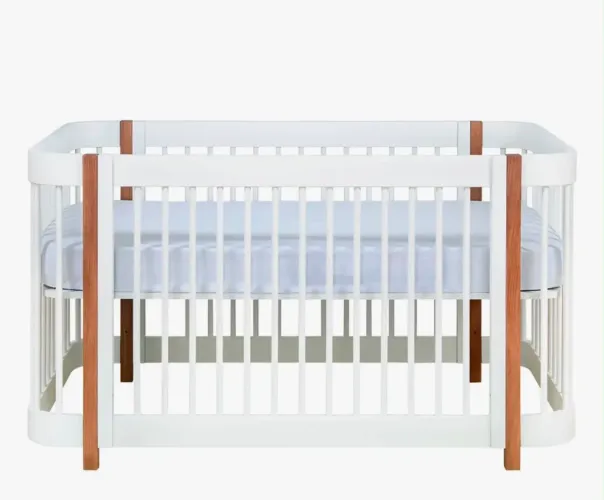 Berço Evolutivo Lola 3 Em 1 Com Colchão E Pé Madeira Sleeper