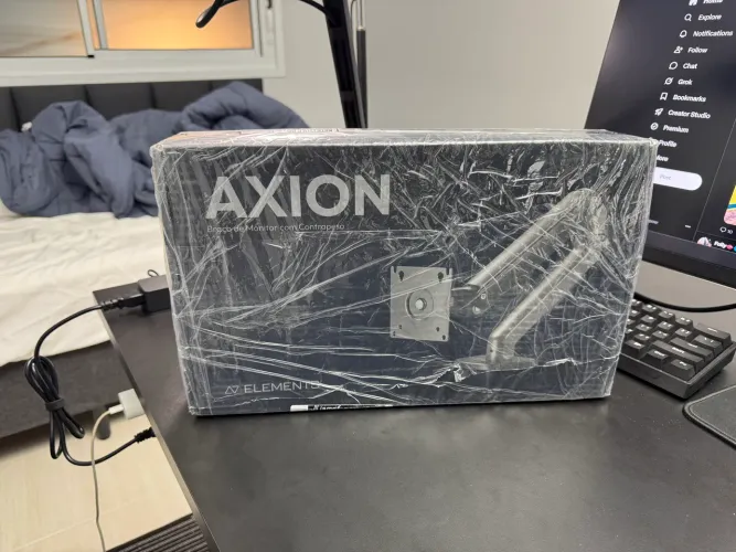 Suporte Monitor Elements Axion Lacrado