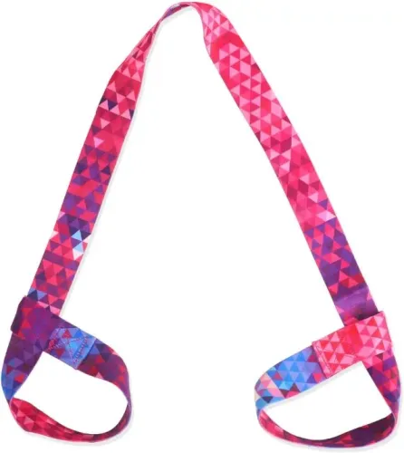 Alça para Transporte de Tapete de Yoga (Porta Mat Strap) Geometria - Ajustável e Regulável