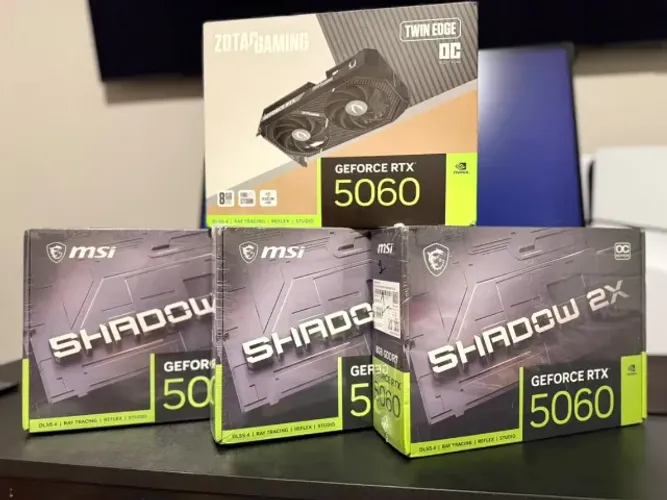 RTX 5060 - LACRADA 3 ANOS GARANTIA - 12X NO CARTÃO