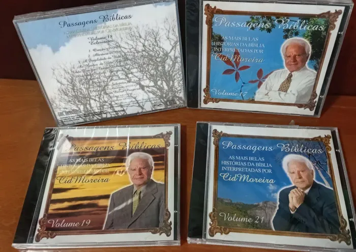 Coleção CDs Passagens Biblicas Cid Moreira Coleção nova completa lacrada raridade