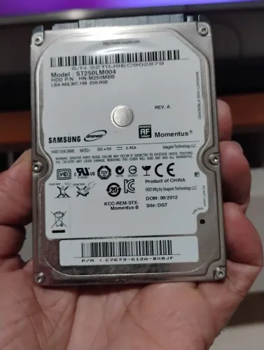 Hdd Notebook 250Gb - Samsung 