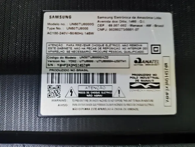 Tv 50 " Samsung - com Defeito