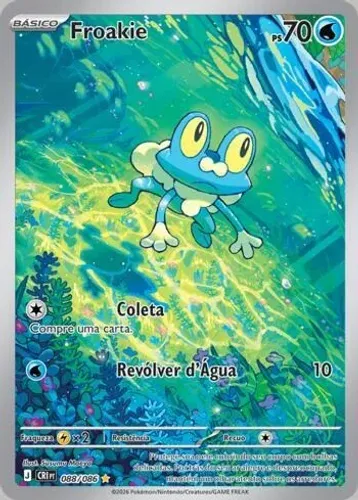 Carta Pokémon - Froakie (088/086)