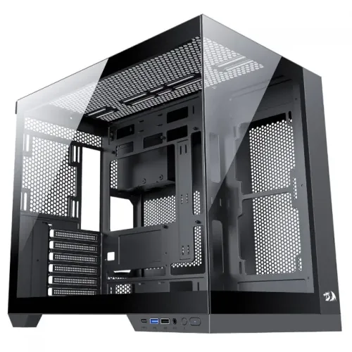 Gabinete Gamer Redragon Wideload Pro, Sem Fans, Vidro Temperado, ATX, Sem Fan, CA-604B-PRO