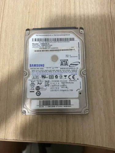 HD virgem 500gb entrada SATA para CPU