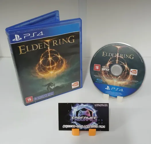 Jogo PS4 Elden ring ( usado ). Aqui na LOJA FABGAMES