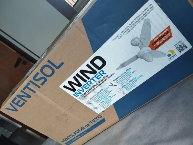 Ventilador ventisol Wind inverter NOVO