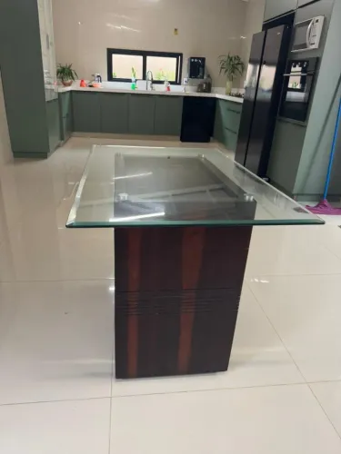Mesa tampo de Vidro 1,07x,70