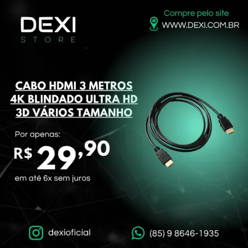 CABO HDMI 3 METROS