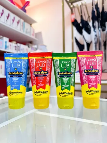 Lubrificante Íntimo BubbaLove Beijável 60g LaPimienta
