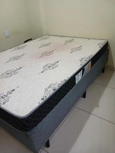 Cama box com colchão D33