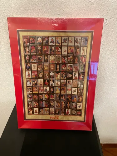 Quebra cabeça Coça Cola 2000 pçs vintage
