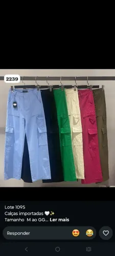 Roupas lindas de brechó