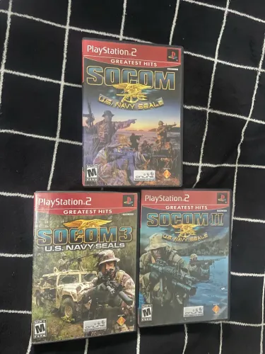 Coleção Socom ps2 