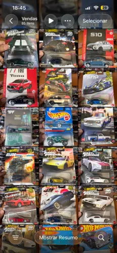 Carrinhos da Hot Wheels a partir de R$ 20