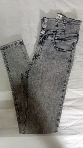 ? Calça Jeans Cinza Tally Weijl - Importada (Alemanha)