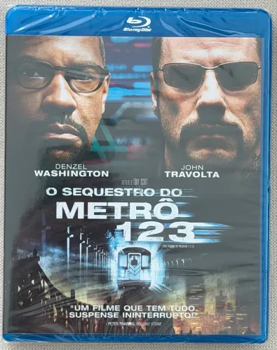 Blu-ray O Sequestro do Metrô 123 (original e lacrado)
