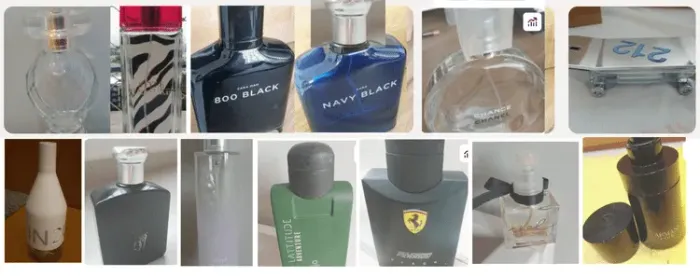 Kit 13 frascos recipiente de vidro vazios usados nacionais e importados
