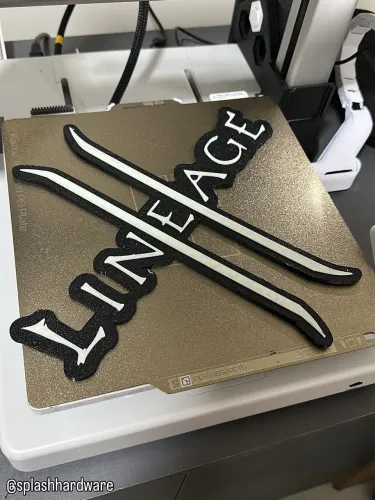 Placa decorativa LINEAGE 2