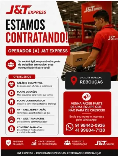 Vagas de operador logístico