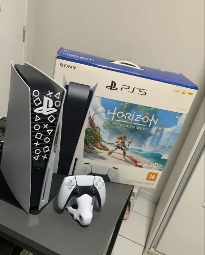 ? PS5 + Controle + Suporte | R$ 3.800