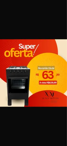 Fogão apenas 640,00
