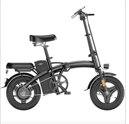 Bicicleta elétrica seminova muito conservada (pouco uso)