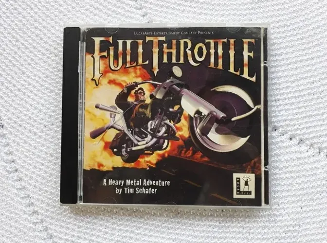 cd de jogo full throttle excelente estado 12c