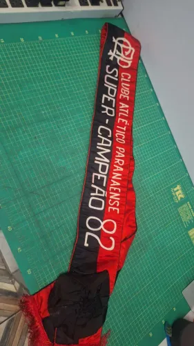 Faixa de campeão Atlético paranaense 1982 original de época