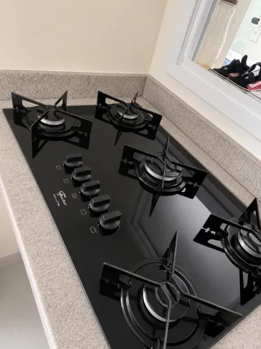 Fogão cooktop 5 bocas