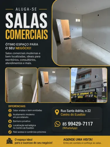 SALAS COMERCIAIS - CENTRO DO EUSÉBIO