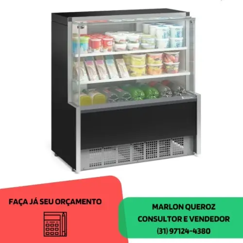 Balcão Refrigerado 2 Placas 1,25M Gelopar