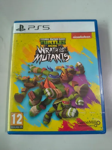 Teenage Mutant Ninja TURTLES Wrat Of The Mutants PS5 Lacrado 