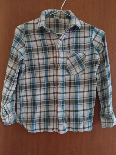 Camisa Xadrez de Lã