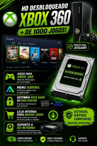 HD externo Xbox 360