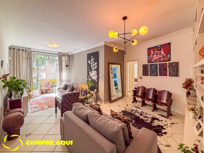 Consolação | Predinho | 3 Quartos | Suíte | Armários | Sacada | 126m²