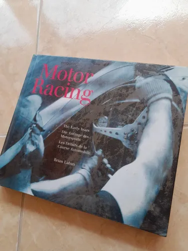 Livro Motor Racing The Early Years - Novo Lacrado - Carros Corrida Formula 1 Le Mans