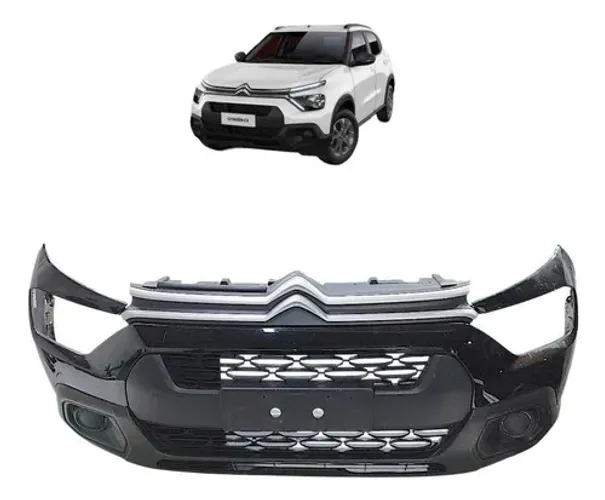 Parachoque Citroen C3 2020 A 2024 Preto