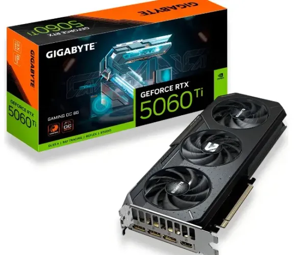 RTX 5060 TI 8gb Gaming OC Gigabyte (Novas + Garantia)