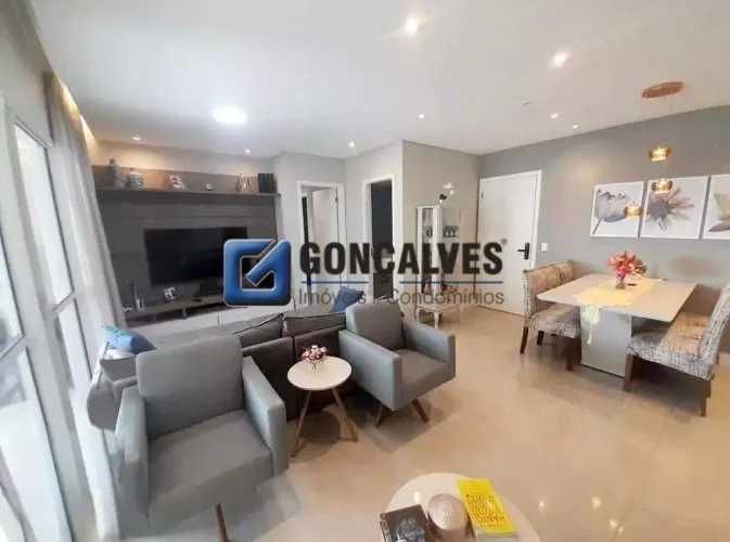 Apartamento com 02 dormitórios sendo ambos suítes a venda- Vila Gilda  Santo André/SP