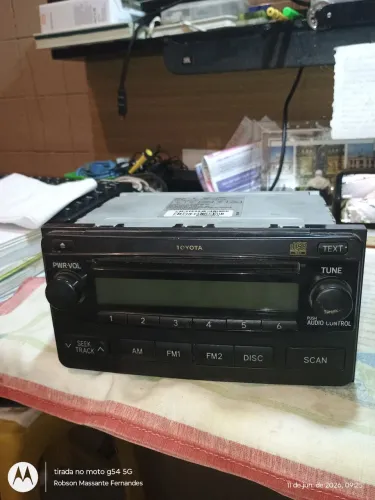 Rádio Panasonic Corolla