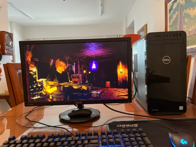 PC Dell Xps Gamer - GTX 1060 - Monitor Asus