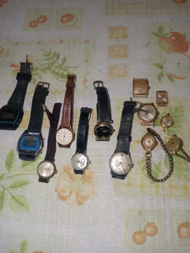 KIT COM 13 RELÓGIOS ANTIGOS, DÉCADA DE 50/60\70 PARA COLECIONADORES