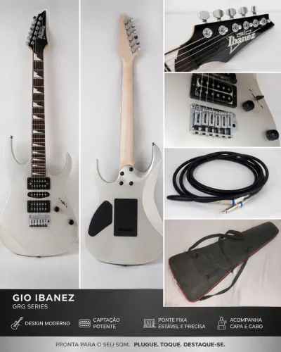 Guitarra Stratocaster Ibanez Grg170dx Sv Silver