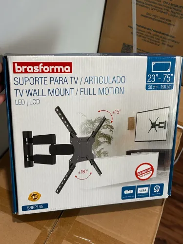 Suporte de Tv Articulado Ultra Resistente 23 - 75 Polegadas Braço de 50cm 