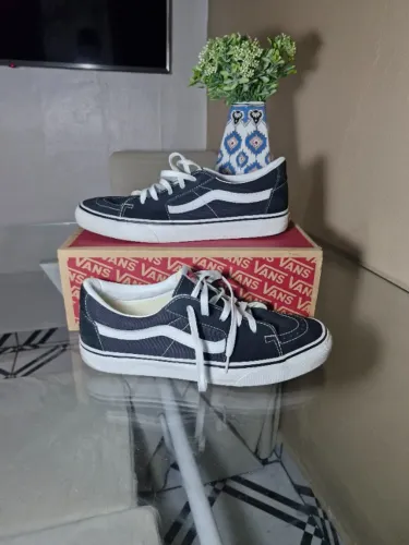 Tênis Vans Sk8-Low Black/White Nº 43 (Com nota fiscal)