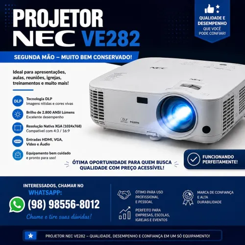 Projetor NEC VE282
