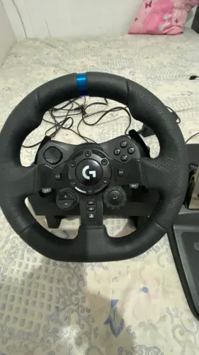 Volante e pedal Logitech Ps5, Pc