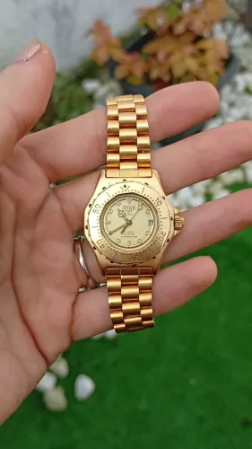 Raro Relógio TAG Heuer 3000 Series Professional 200m Vintage Gold ? Pre-TAG (Ref. 937.408)